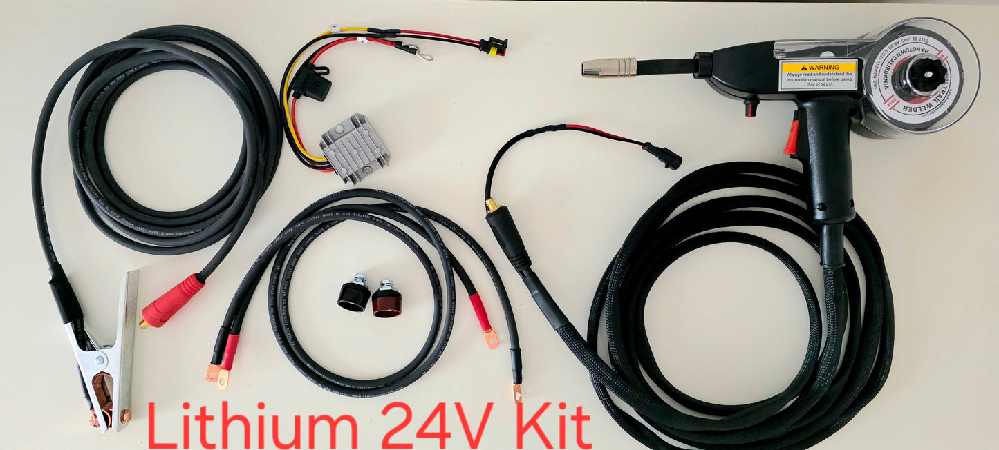 Bun Trail Welder 24V Lithium Kit